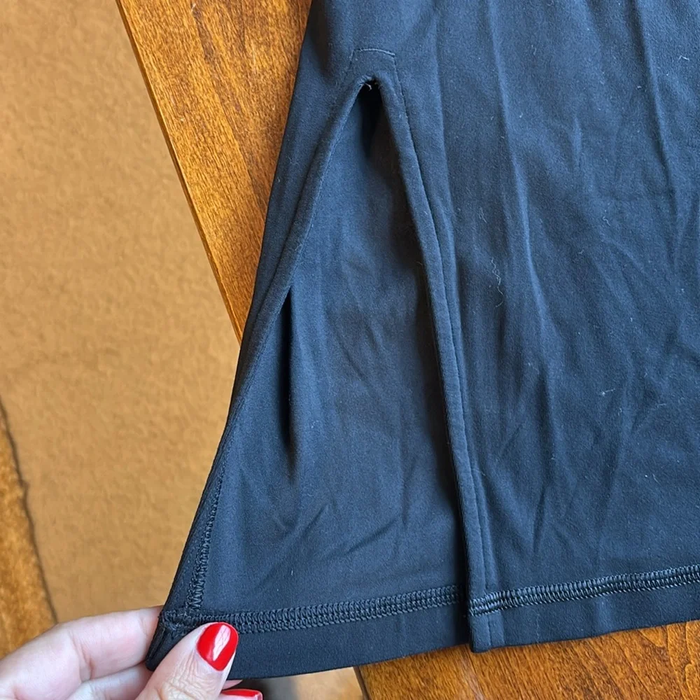 Black yoga pants, extra flare - Picture 3 of 4